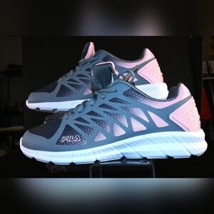 FILA Memory Fantom 6 Running Sneakers In Pink/Gray 5RM01650-262 Size 11
